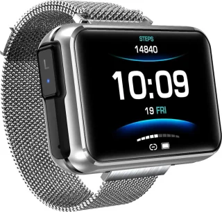 Belesy TITAN Smartwatch Unisex Zilver Milanees Staal 1.3 inch