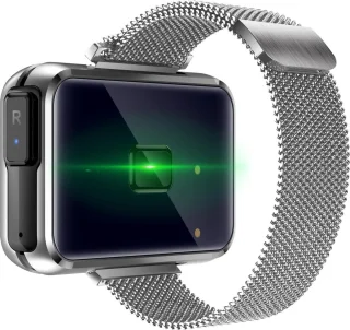 Belesy TITAN Smartwatch Unisex Zilver Milanees Staal 1.3 inch