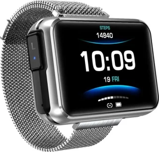 Belesy TITAN Smartwatch Unisex Zilver Milanees Staal 1.3 inch