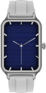 Belesy Valencia Smartwatch 1.47 inch AMOLED Zilver Milanees