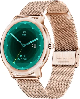 Belesy VENUS Smartwatch Dames Rose Goud