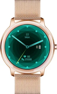 Belesy VENUS Smartwatch Dames Rose Goud