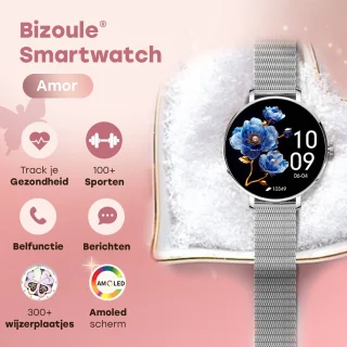 Bizoule Amor Smartwatch - Zilver