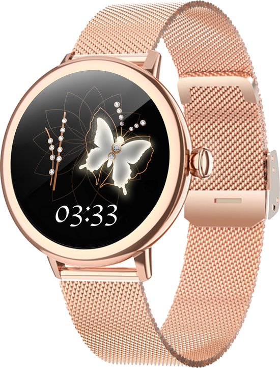 Bizoule Beleza Smartwatch Dames 40mm Rosé-Goud review