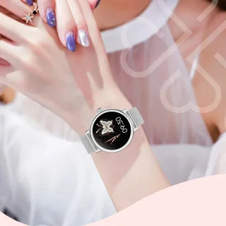 Bizoule Beleza Smartwatch Dames 40mm Zilver