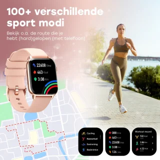 Bizoule Beso Smartwatch 40mm Rosé-Goud