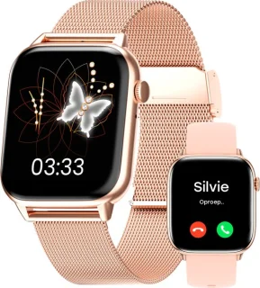 Bizoule Beso Smartwatch 40mm Rosé-Goud