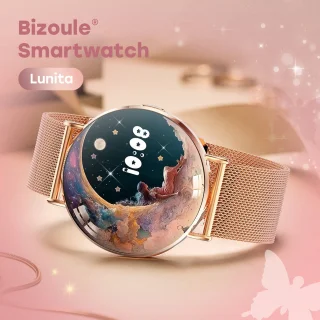 Bizoule Lunita Smartwatch 41mm Rosé-Goud