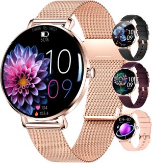 De Bizoule Smartwatch Amor 41mm Rosé-Goud in één oogopslag