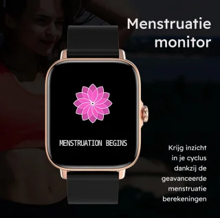 Bizoule Smartwatch CS3 Goud-Zwart