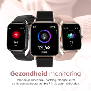 Bizoule Smartwatch CS3 Goud-Zwart