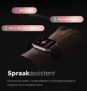 Bizoule Smartwatch CS3 Goud-Zwart
