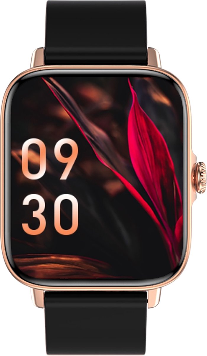 De Bizoule Smartwatch CS3 Goud-Zwart in één oogopslag
