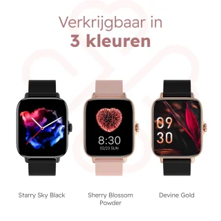Bizoule Smartwatch CS3 Goud-Zwart