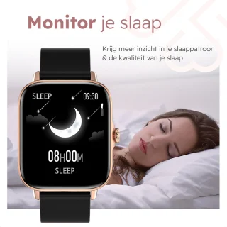 Bizoule Smartwatch CS3 Goud-Zwart