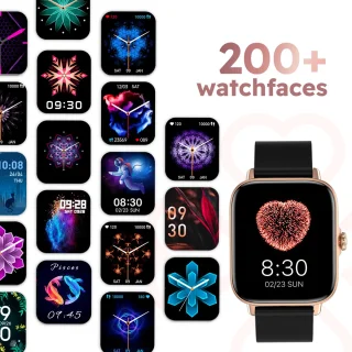 Bizoule Smartwatch CS3 Goud-Zwart
