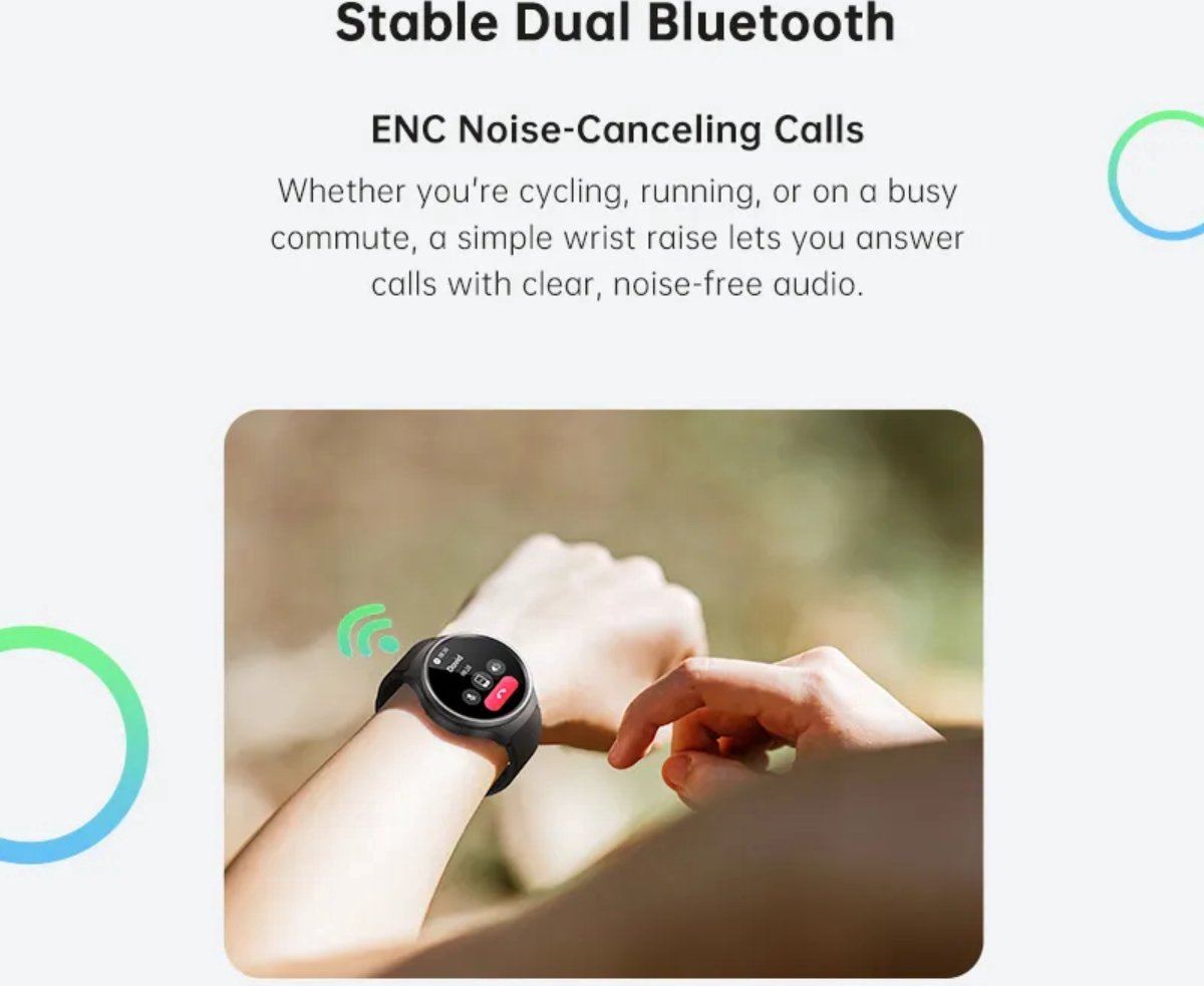Black Shark A3 smartwatch 1.53" HD display