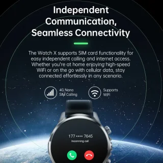 Black Shark Xcruiser 4G Smartwatch 1.9" Android IP67