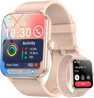 Blackview R50 Watch – Smartwatch voor dames en heren, roze