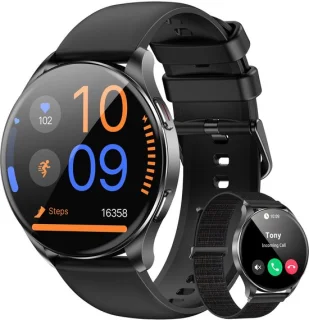 Blackview Smartwatch Dames en Heren Zwart