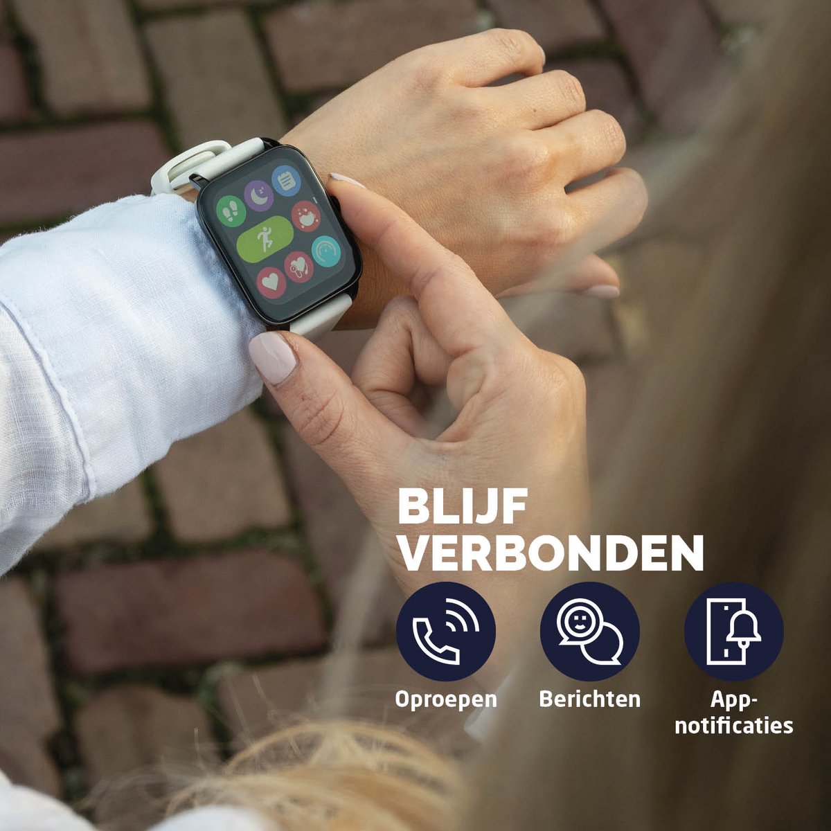Wat vinden we goed aan de BREND BR-2223 Smartwatch Zwart