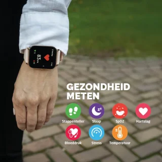 BREND BR-2223 Smartwatch Zwart