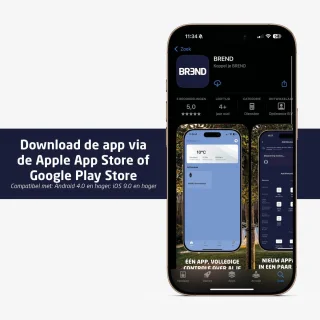 BREND BR-2223 Smartwatch Zwart