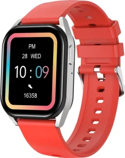 Canyon Chatter Serie Smartwatch Zilver/Rood