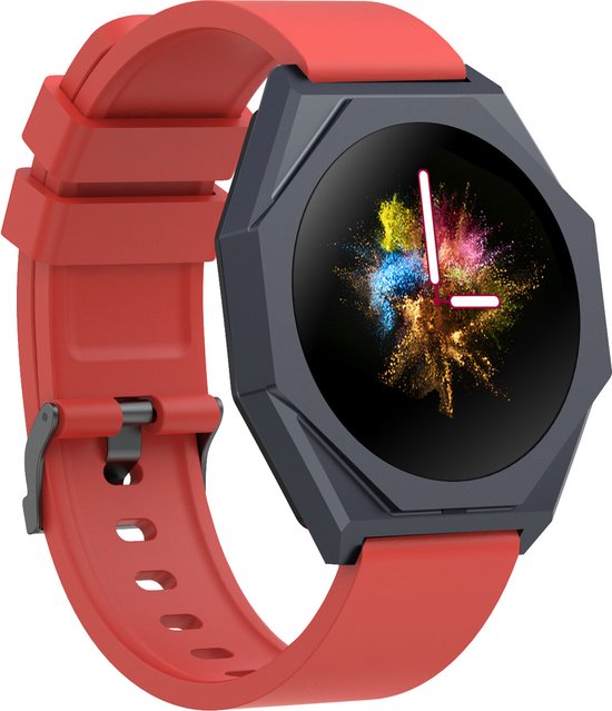 Canyon Otto SW-86 Smartwatch 46mm Rood