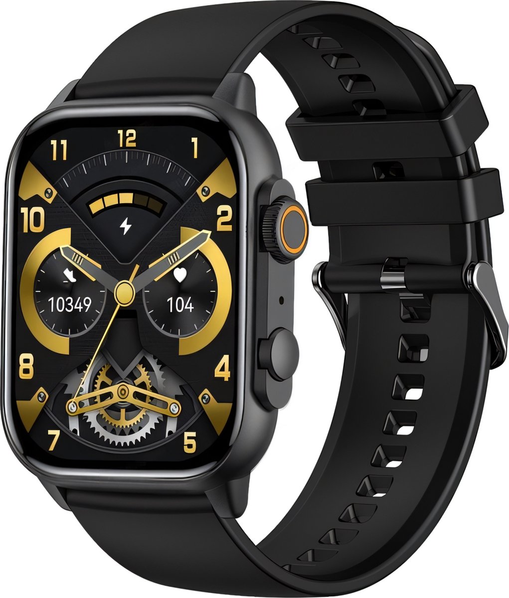 De Cinturio Commander Smartwatch Zwart in één oogopslag