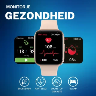 Cinturio SQ1 Gold Smartwatch
