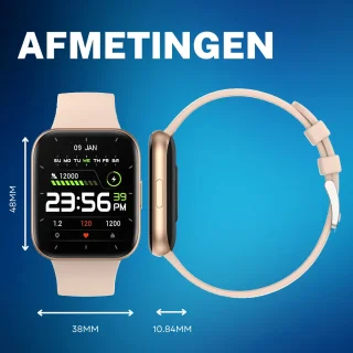 Cinturio SQ1 Gold Smartwatch