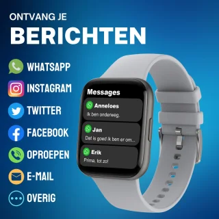 Cinturio SQ1 Grey Smartwatch