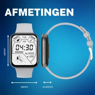 Cinturio SQ1 Grey Smartwatch