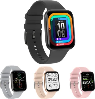 Cinturio SQ1 Smartwatch Zwart
