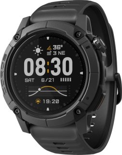 Coros Nomad Dark Grey — robuuste navigatie en lange accuduur voor avonturiers