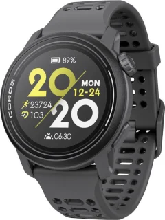 Coros PACE 3 horloge Zwart (silicone)