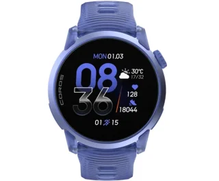 Coros Pace 4 sporthorloge met silicone band - Crystal Ultra Violet, 43mm