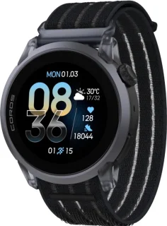 COROS Pace 4 sporthorloge nylon crystal black 43mm