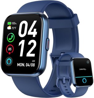 De DailySupplies® Sporthorloge Smartwatch - Blauw in één oogopslag