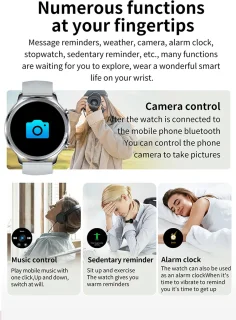 Darenci DARE Smartwatch Sense Pro Roze/Roségoud