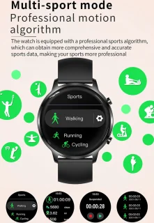 Darenci DARE Smartwatch Sense Pro Roze/Roségoud