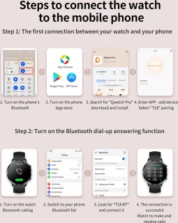 Darenci DARE Smartwatch Sense Pro Roze/Roségoud