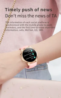 Darenci DARE Smartwatch Sense Pro Roze/Roségoud