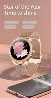 Darenci Flair Pro smartwatch roségoud