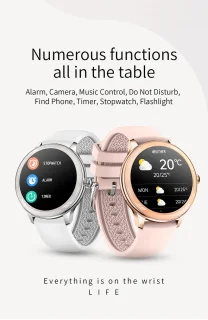 Darenci Flair Pro smartwatch roségoud