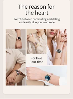 Darenci Flair Pro Smartwatch Zwart Met Extra Bandje