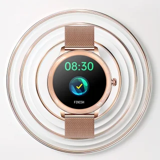 Darenci Flair Pro Smartwatch Zwart Met Extra Bandje