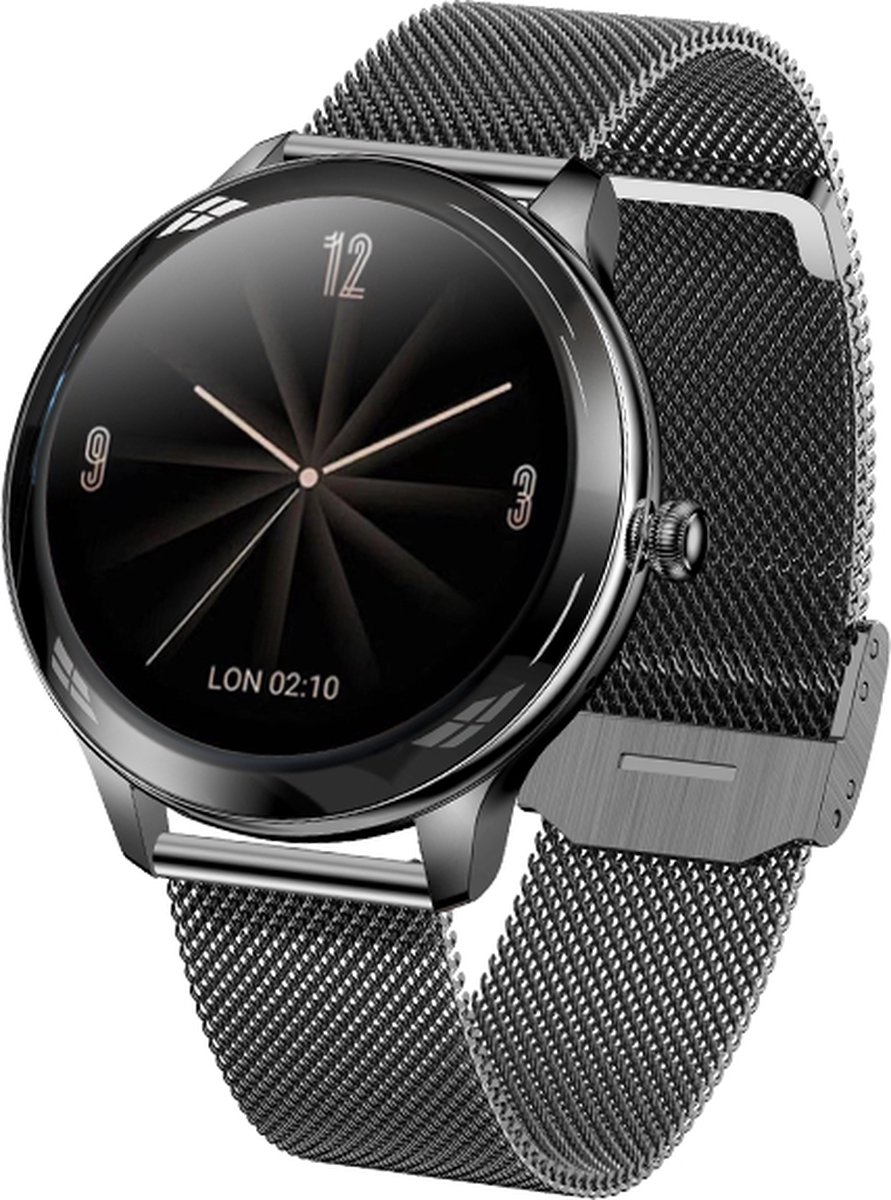 Darenci Flair Pro Smartwatch Zwart Met Extra Bandje
