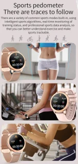 Darenci Flair Pro Smartwatch Zwart Met Extra Bandje